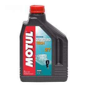 Óleo Outboard Tech 2T (Motor de Barco) 1 Litro - Motul